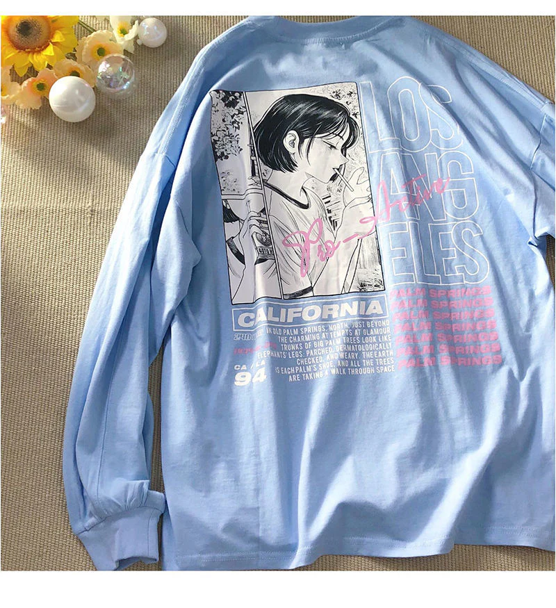 Anime eGirl Printed Sweatshirt - Image 6