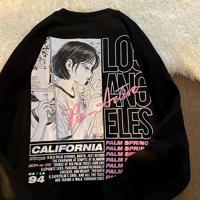 Anime eGirl Printed Sweatshirt - Image 7