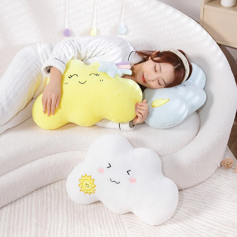 Cute Kawaii Cloud Plush Pillow - Image 8