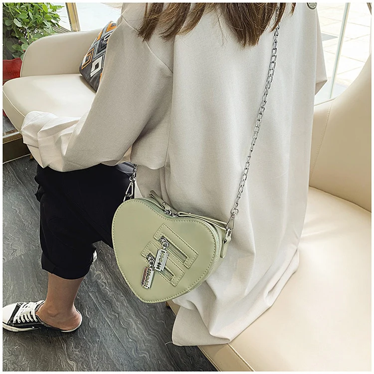 90s Grunge Heart Blade Crossbody Bag - Image 8
