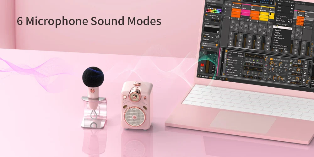Divoom Fairy-OK Portable Bluetooth Speaker with Microphone - Image 10