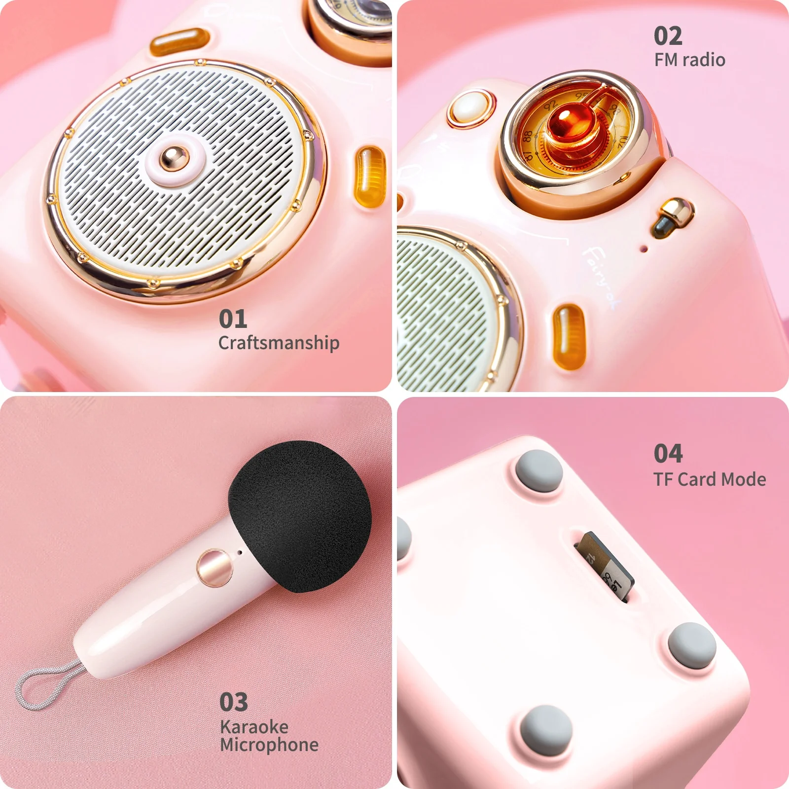 Divoom Fairy-OK Portable Bluetooth Speaker with Microphone - Image 3