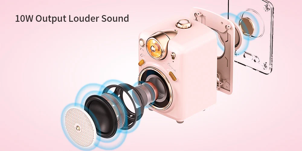 Divoom Fairy-OK Portable Bluetooth Speaker with Microphone - Image 9