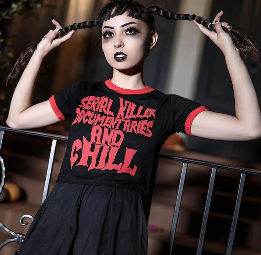 Documentaries and Chill Crop Top - Image 13