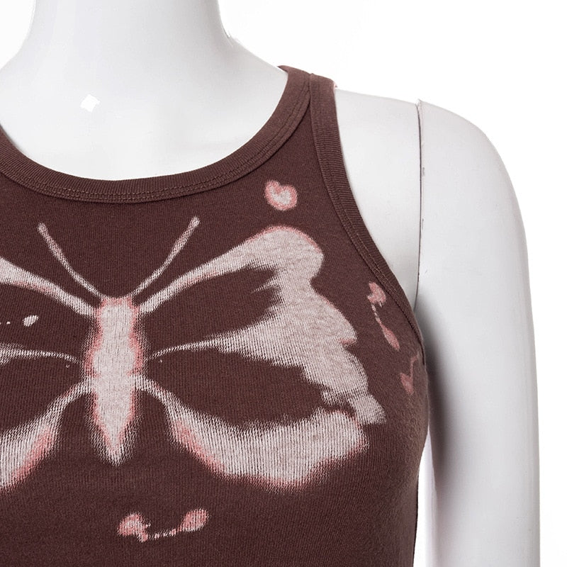 Fairy Grunge Butterfly Tie Dye Crop Top - Image 14