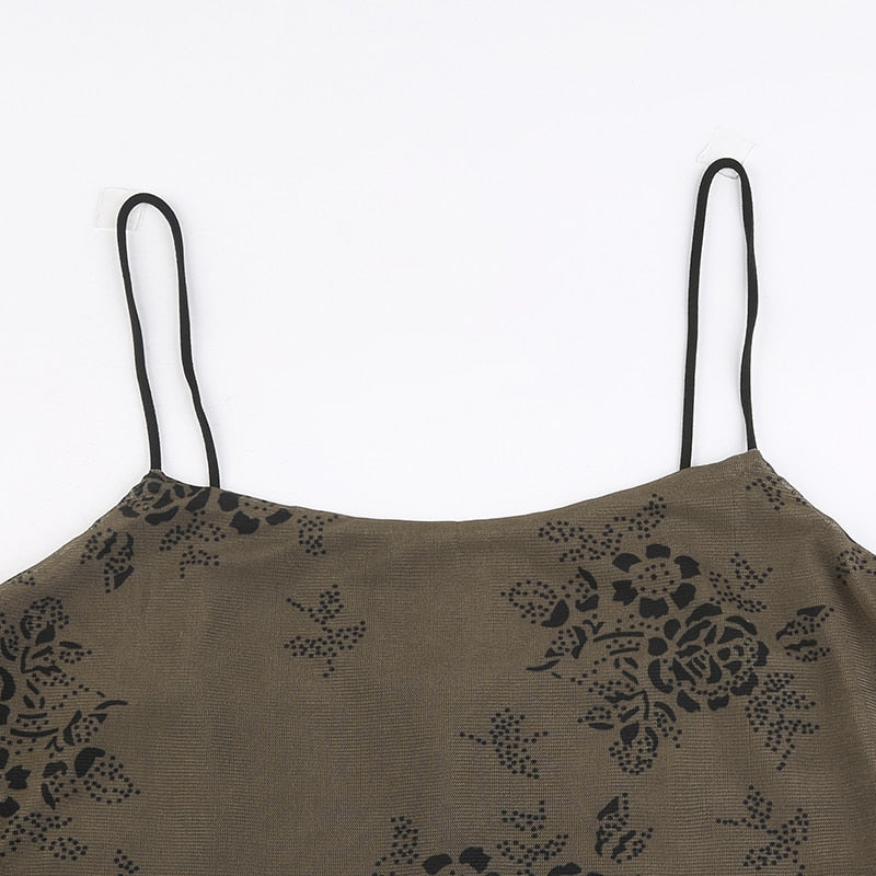 Fairy Grunge Floral Maxi Dress - Image 2