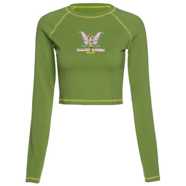 Fairy Grunge Graphic Crop Top - Image 3