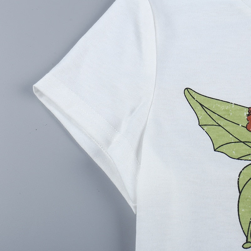 Fairycore Pixie Graphic Crop Top - Image 10