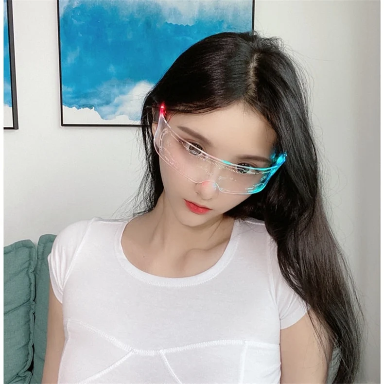 Gamer Girl LED Sunglasses Twitch Streamer - Image 10