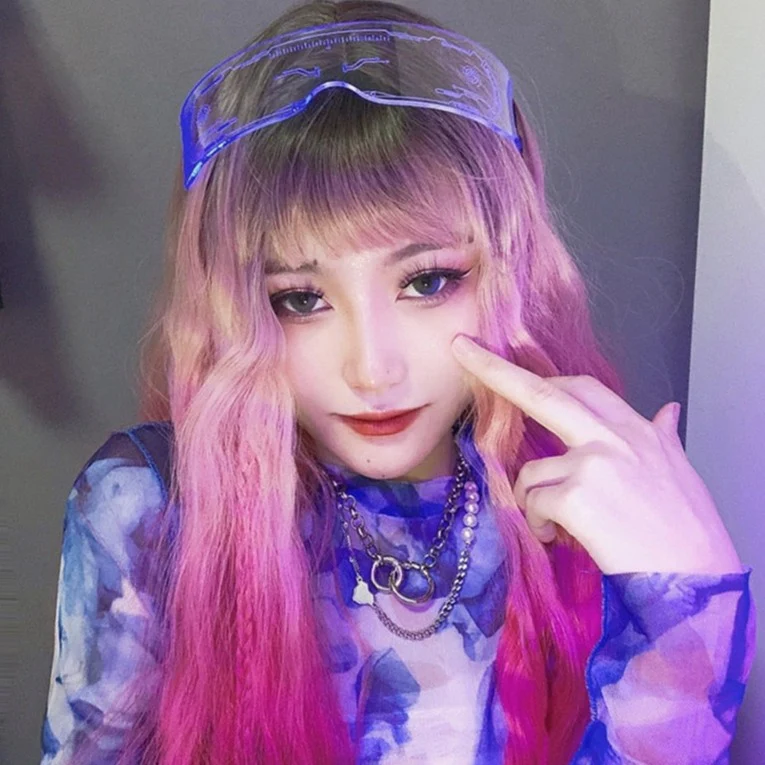 Gamer Girl LED Sunglasses Twitch Streamer - Image 13