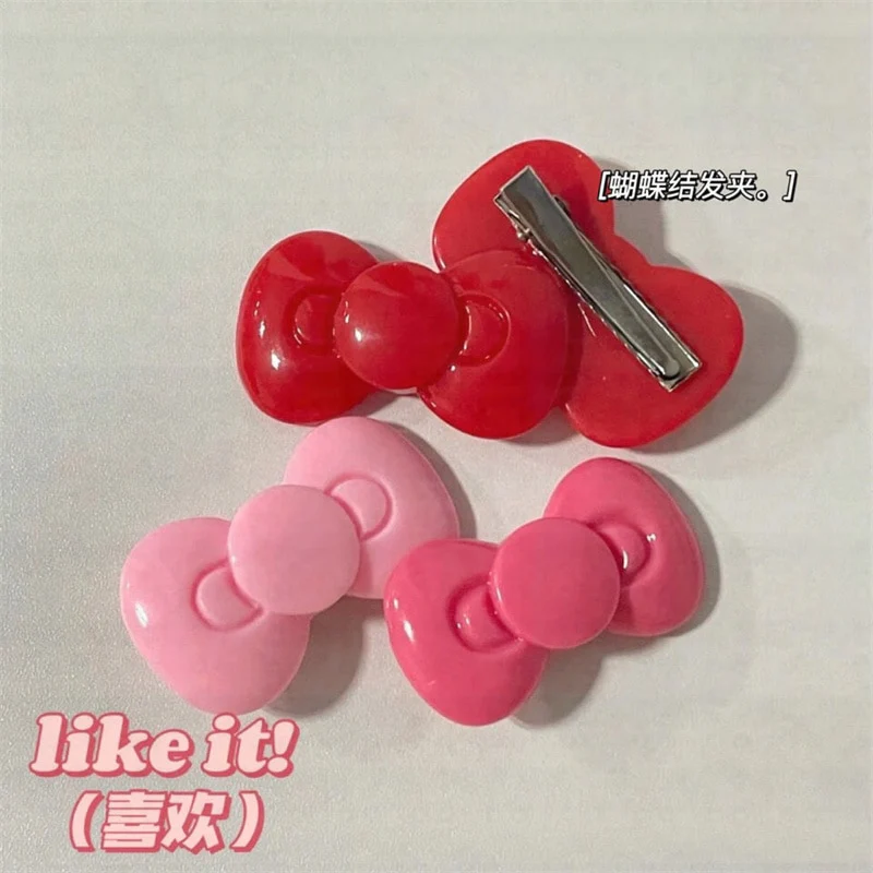 Hello Kitty Bow Hair Clips - Image 6