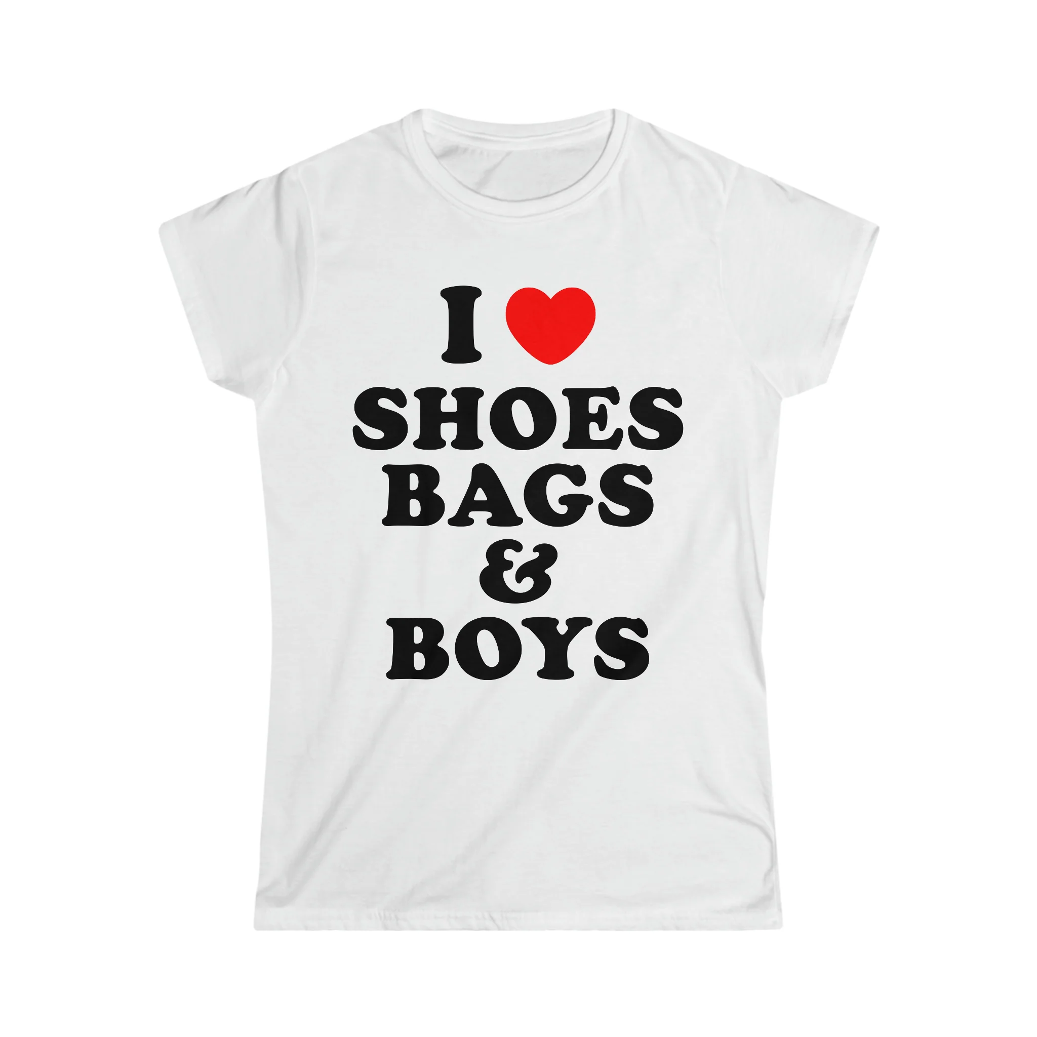 I Heart Shoes Bags & Boys Girly T-Shirt - Image 3