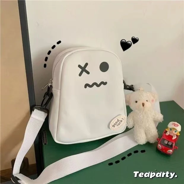 Kawaii Goth Cute Ghost Shoulder Bag - Image 11