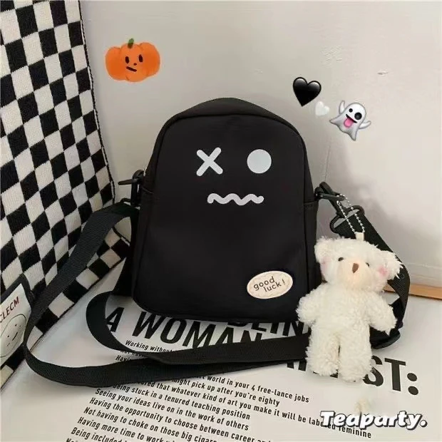 Kawaii Goth Cute Ghost Shoulder Bag - Image 3