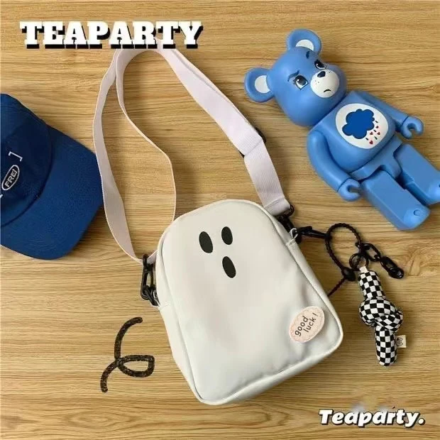 Kawaii Goth Cute Ghost Shoulder Bag - Image 7