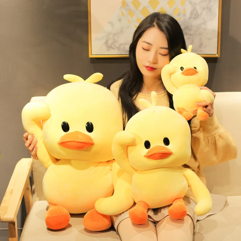 Kawaii Meme Duck Plush Cushion - Image 10