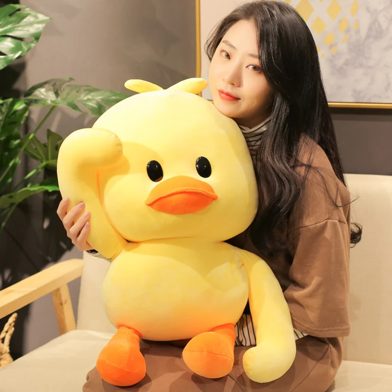 Kawaii Meme Duck Plush Cushion - Image 13
