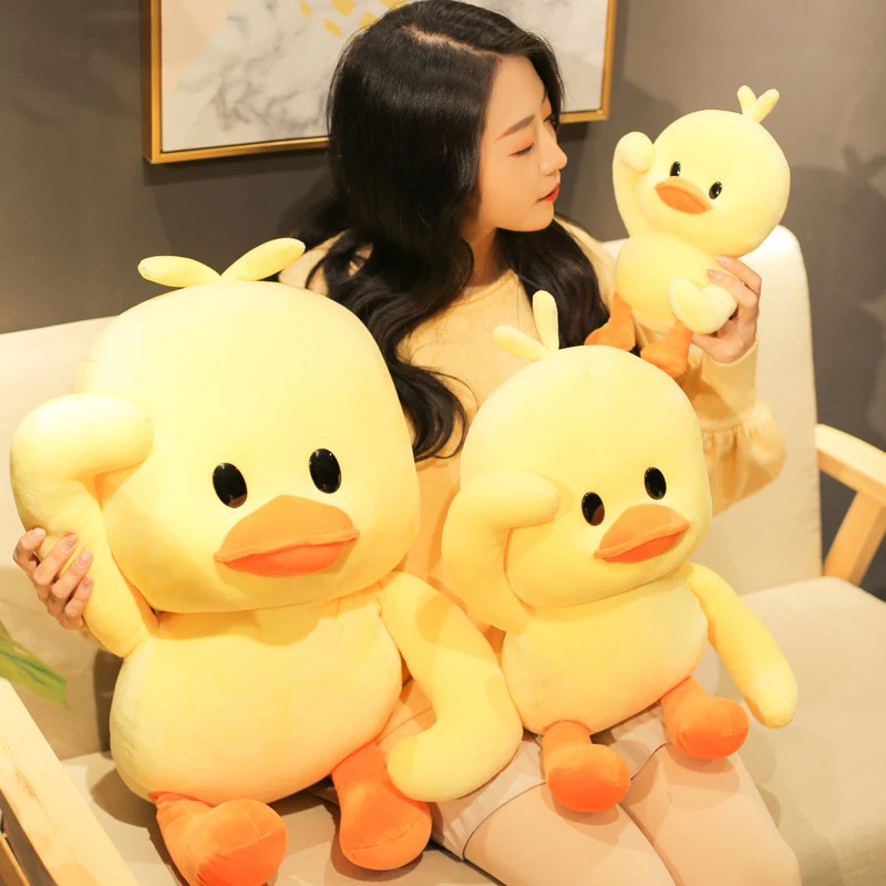Kawaii Meme Duck Plush Cushion - Image 9