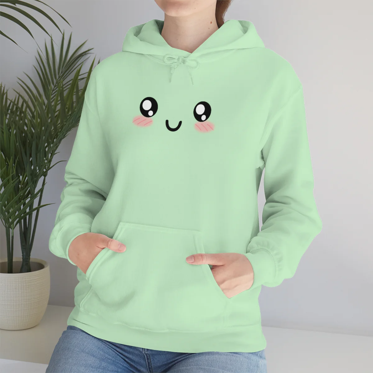 Kawaii Pastel Cutie Face Sweatshirt Hoodie - Image 9