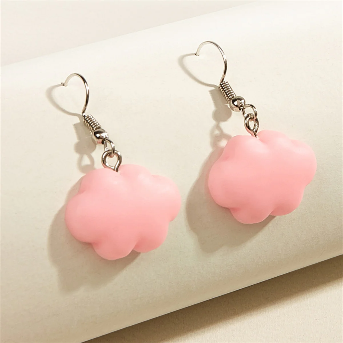 Kawaii Soft Girl Cute Cloud Earrings - Image 2