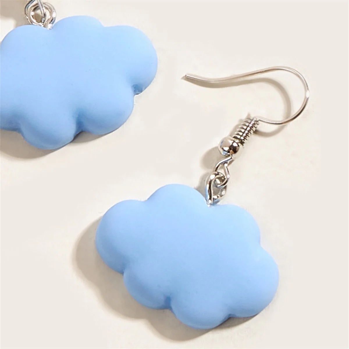 Kawaii Soft Girl Cute Cloud Earrings - Image 9