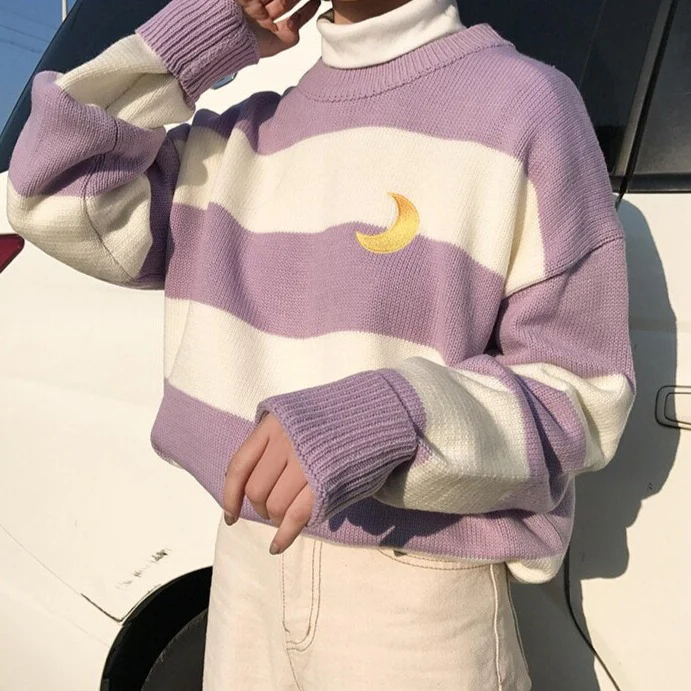 Moon Princess Striped Sweater - Image 11