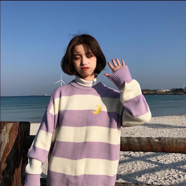 Moon Princess Striped Sweater - Image 3