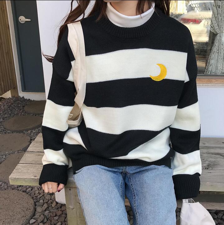Moon Princess Striped Sweater - Image 4