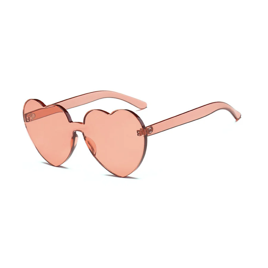Oversize Heart Shaped Sunglasses - Image 7