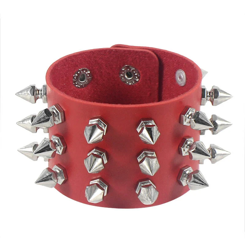 Pastel Goth Egirl Punk Rock Layered Bracelet Black - Image 10