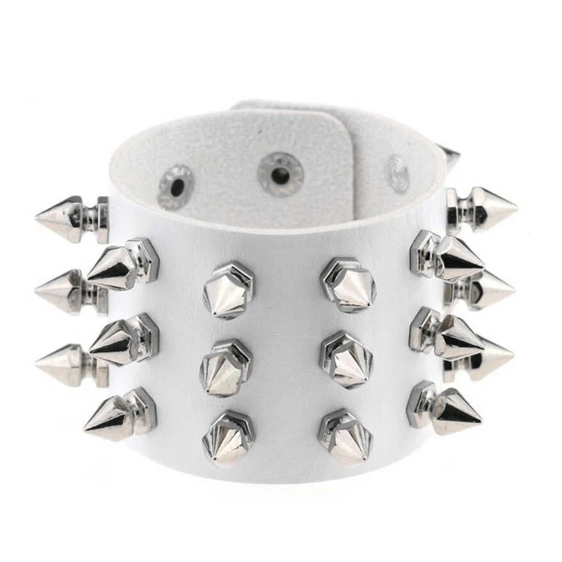 Pastel Goth Egirl Punk Rock Layered Bracelet Black - Image 11