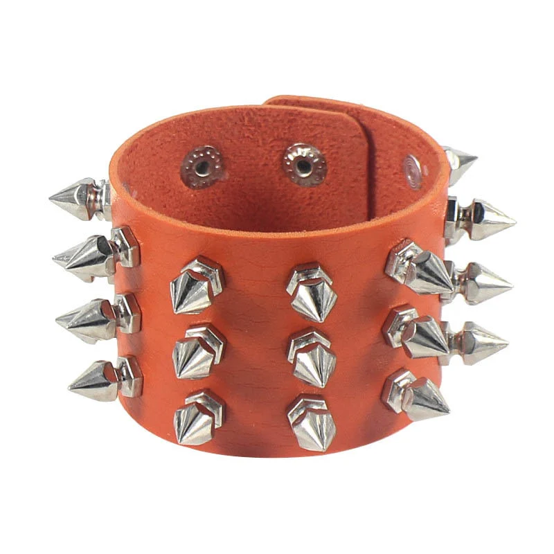 Pastel Goth Egirl Punk Rock Layered Bracelet Black - Image 3
