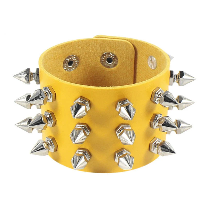 Pastel Goth Egirl Punk Rock Layered Bracelet Black - Image 5