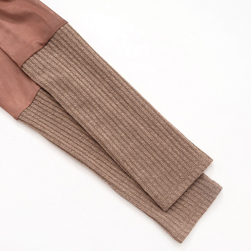 Retro Brown Grunge Long-Sleeve T-shirt - Image 6