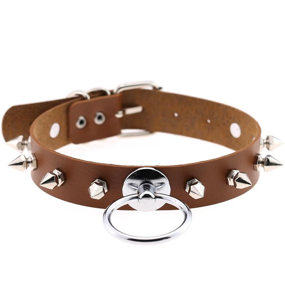Riot Girl Choker Collar Necklace - Image 12
