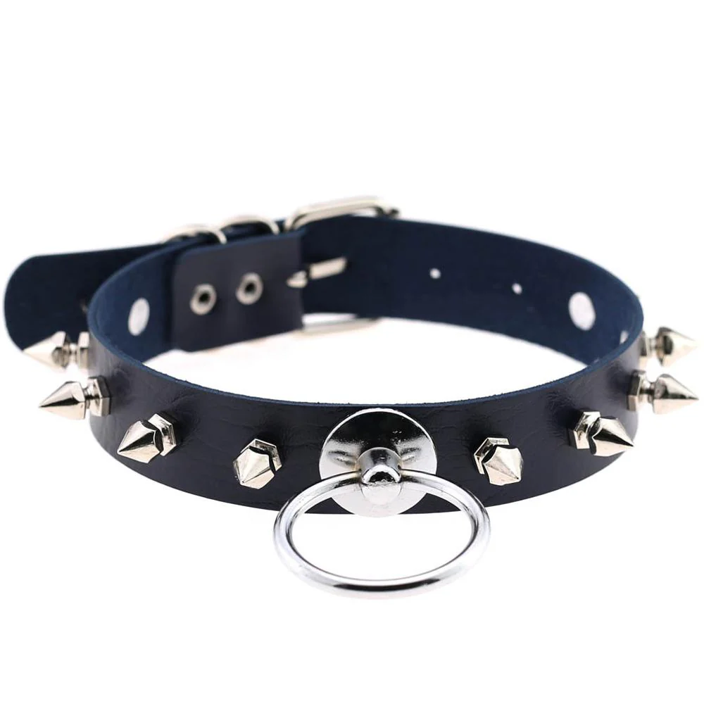 Riot Girl Choker Collar Necklace - Image 14