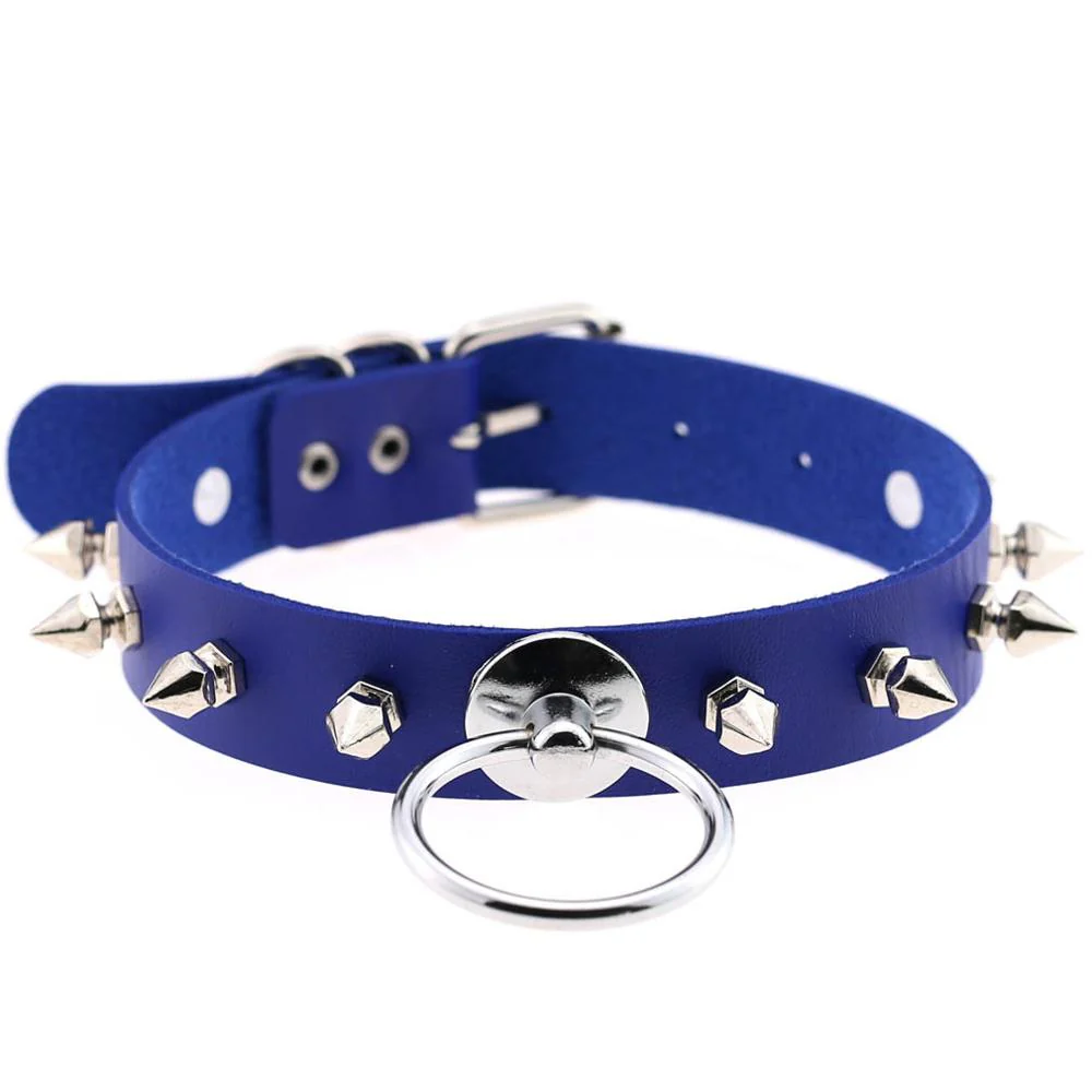 Riot Girl Choker Collar Necklace - Image 15