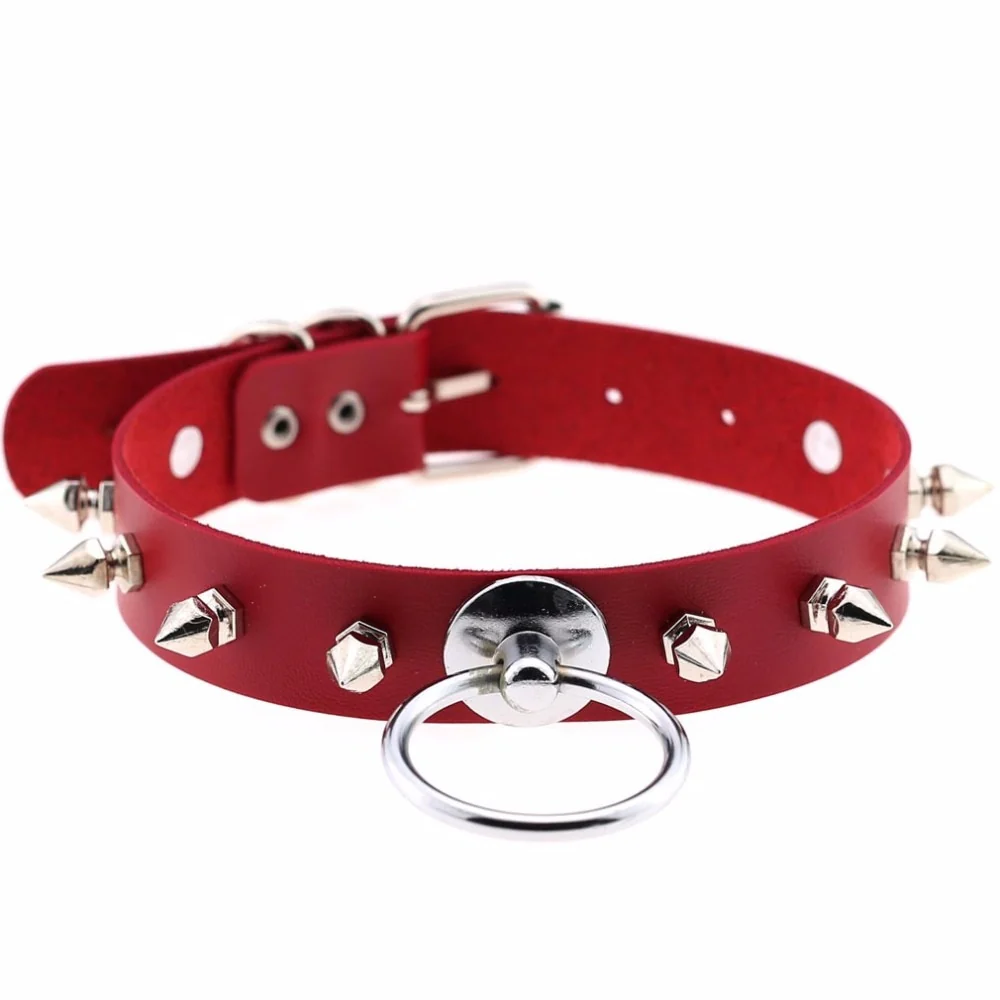 Riot Girl Choker Collar Necklace - Image 19