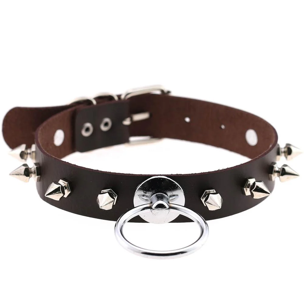 Riot Girl Choker Collar Necklace - Image 7
