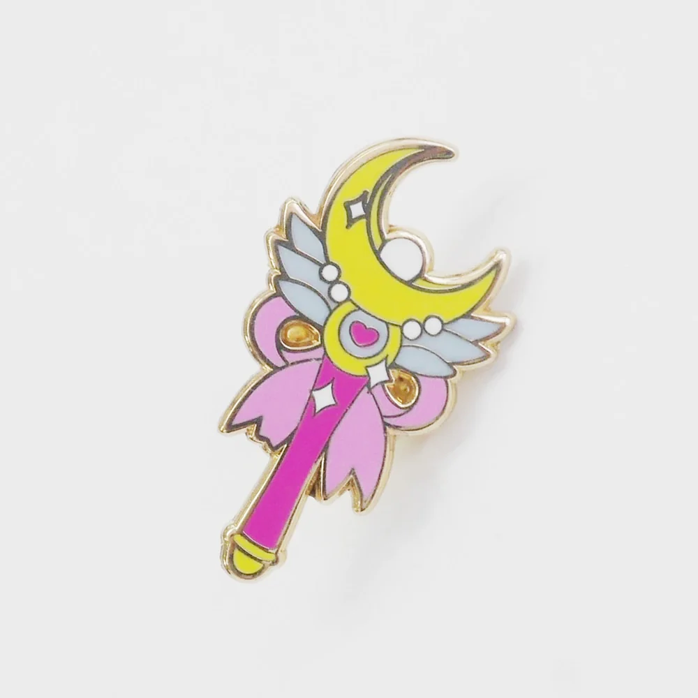 Sailor Moon Magic Wand Enamel Pin - Image 3