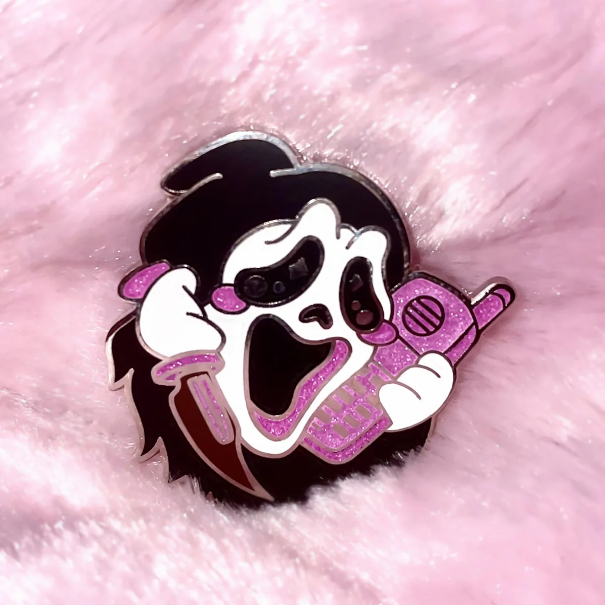 Scream Ghostface Killer Hard Enamel Pin