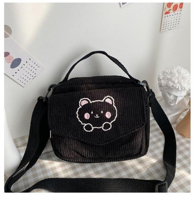Soft Brown Mocha Kawaii Satchel bag - Image 4