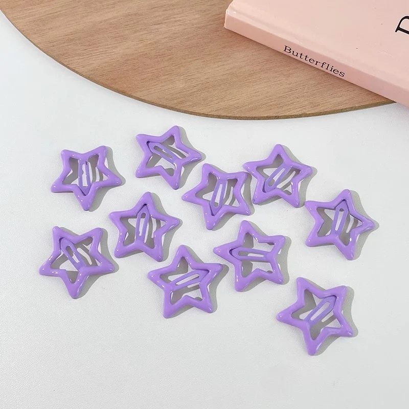 Star BB Hair Clips 10 pcs Set - Image 11