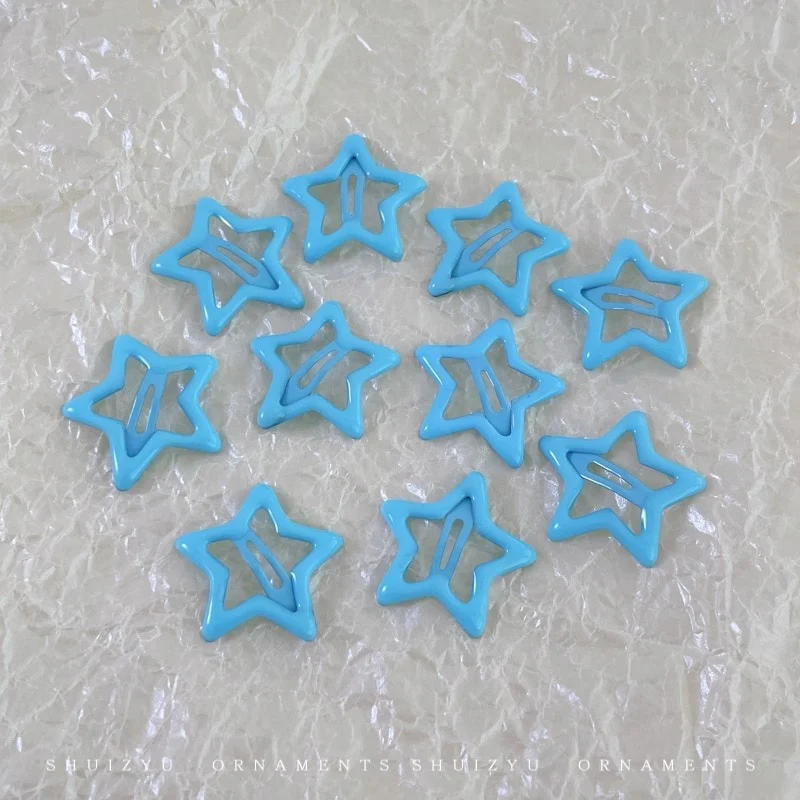Star BB Hair Clips 10 pcs Set - Image 8