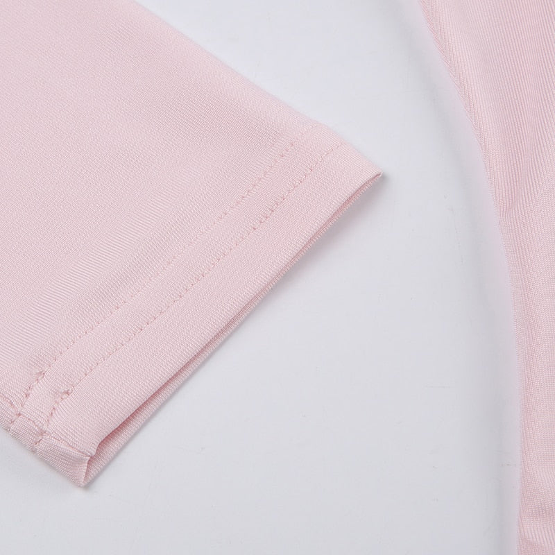 Sweet Girl Lace-up Long Sleeve Top - Image 9