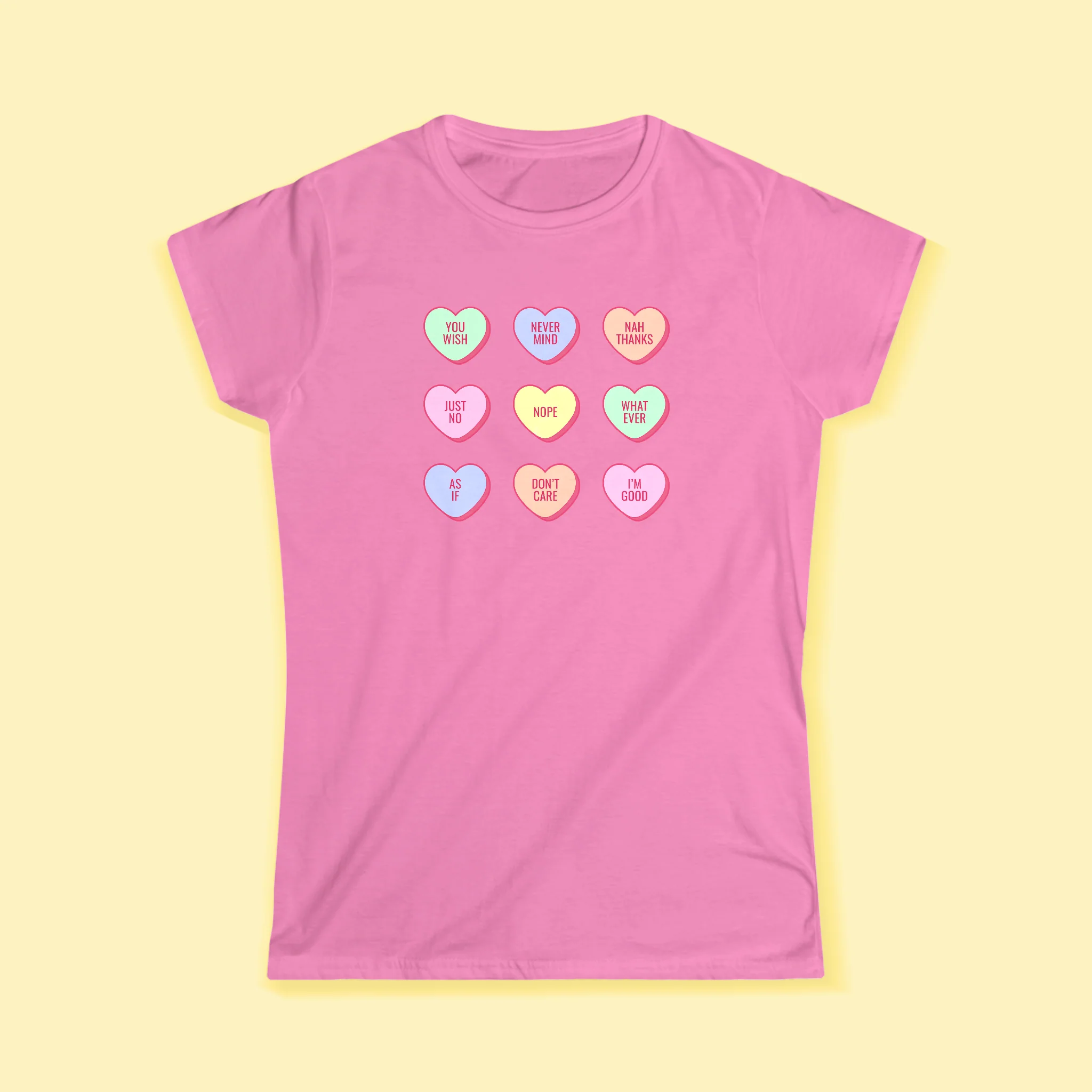 Valentines Heart Candy Girly T-Shirt