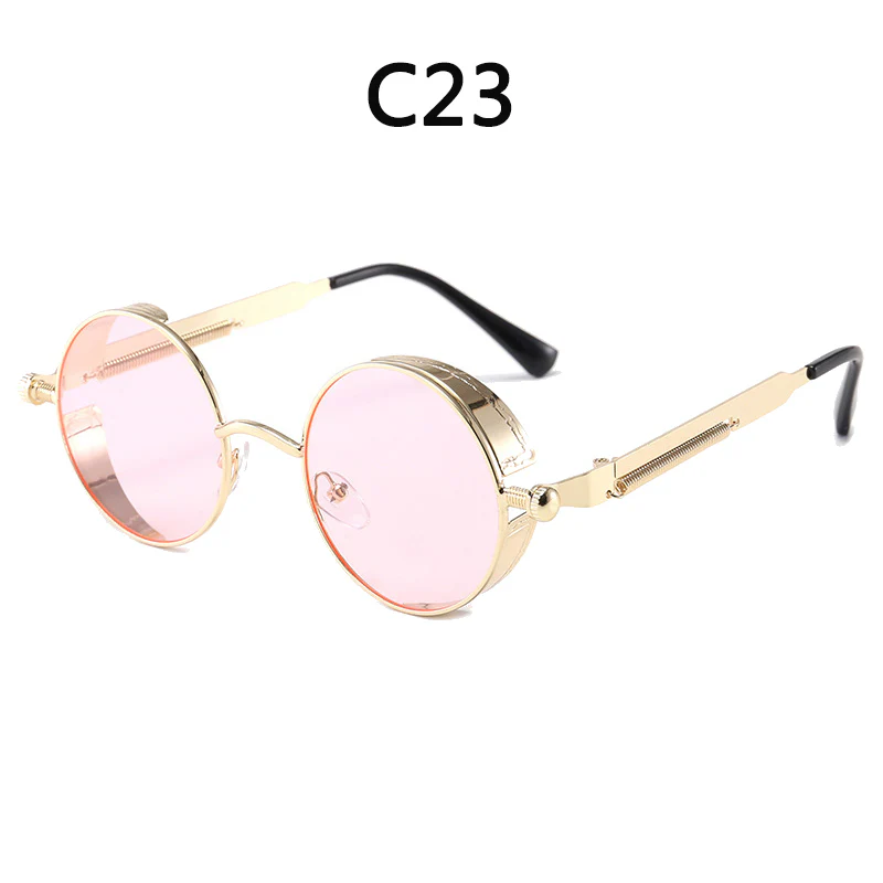 Vampire Aesthetic Round Sunglasses - Image 20