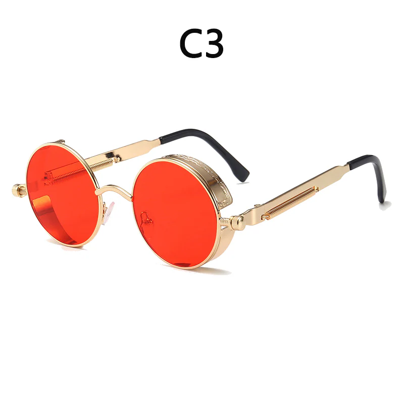 Vampire Aesthetic Round Sunglasses - Image 5
