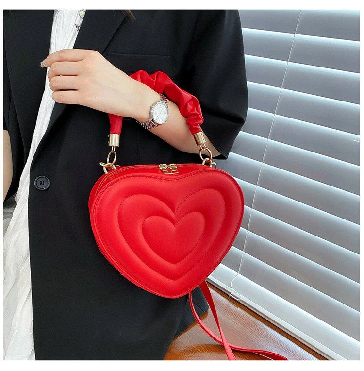 Y2K Aesthetic Retro Vintage Heart Shoulder Bag - Image 28