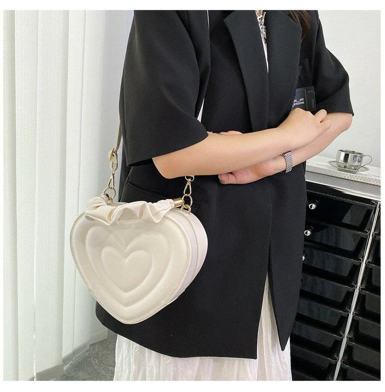 Y2K Aesthetic Retro Vintage Heart Shoulder Bag - Image 30